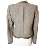 Armani Collezioni  brown trimmed suit jacket sz 6 Photo 1