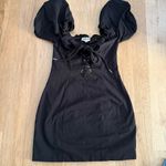 I am gia I.AM.GIA Ayla off shoulder‎ black dress size Medium Photo 1