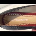 Johnston & Murphy Johnston Murphy Black Leather Heels Shoes Peep Toe 8 Photo 3