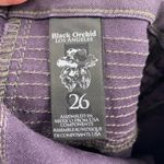 Black Orchid Black Orchard black skinny jeans ankle zip 26 NWT Photo 5