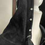 Disney Walt World Black Mickey Mouse Full Zip Velour Zip Up Jacket size … Photo 3