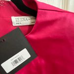 Mac Duggal NEW IEENA FOR Pink Long Sleeve Structured Bow Draped Gown Size 6 Photo 2