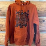 Football Season Graphic Hoodie Sweatshirt Size L Photo 0