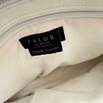 FALOR white/beige basketweave leather bag, made in Italy Photo 10