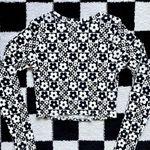 Wild Fable NWT Floral Checkered Top M Photo 1