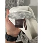 J. McLaughlin  Delilah Silver Gray Safari Cheetah Print Suede Dress XS Photo 6