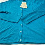 Carolyn Taylor  Teal Women's Cardigan Photo 15
