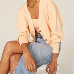 ALC Frank A.L.C. Peters Cardigan in Apricot Photo 3