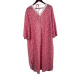 Jen & Co Pink Lace Trim Kimono Cover Up NWT PETA Approved Vegan Boho Resort Size undefined Photo 6