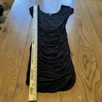 Free People  bodycon mini dress stretch runched Size XS Party Preppy Sexy Stretch Photo 2