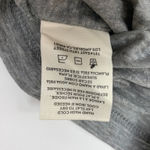 J Brand Women XS Gray Knit Tunic Top Short Sleeve Made in USA Photo 4