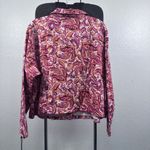 Kathy Ireland  Fashion 360 Paradise Pleasure Paisley-Print Crop Jacket Photo 5