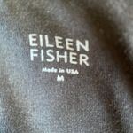 Eileen Fisher  Black Organic Cotton T-Shirt Dress Photo 4