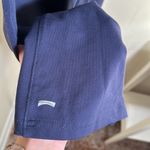 Alo Yoga Alo blue with light blue accent stripe flare pants size large Photo 2