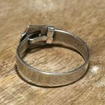 Sterling Silver Vintage Bucko Pat Pend Buckle 925  Ring Photo 8
