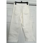 Madewell  Womens Wide Leg Cropped Emmett Stretch Denim in Vintage Canvas Photo 1