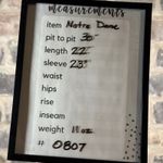 Notre Dame Fighting Irish Concepts Sport Gray Hoodie Pullover Women's Small Photo 9