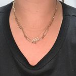 Nordstrom Large Paper Clip Necklace Photo 0