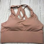 Women’s Sports Bra Small New‎ Removable Pads Strappy Back Pink Photo 3