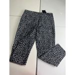 Sanctuary  Social Crop Skinny Jeans Black White Print Size 30 Standard Rise nwt Photo 5