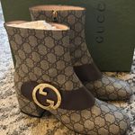 Gucci Blondie GG Supreme Boots Size 39 Photo 2