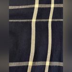 Diane Gilman Navy Lattice Windowpane top Photo 4