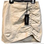 NWT LAMARQUE Aricia Skirt in Beige Lambskin Leather Size 4 Photo 6