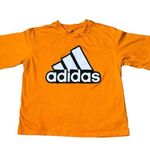 Adidas Tee Activewear Casual Logo Cropped T-Shirt Short Sleeve Photo 0