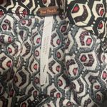 Free People  Ruffle Skirt Size 2 Side Zip Pattern Flounce Feminine Photo 2