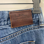 Ralph Lauren Lauren  Boyfriend Fit Mid High Rise Jeans Medium Blue Wash Womens 2P Photo 7