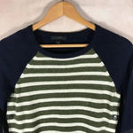 J.Crew Striped Elbow Patch Sweater XXS Photo 4