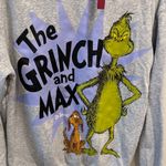 Dr. Seuss  Gray Grinch and Max Graphic Sweatshirt Photo 1