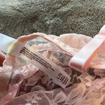 Full Lace Two Tone Pink Push Up Babydoll Dress Lingerie Sleepwear Sz L EUC Size L Photo 4