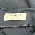 MM.LaFleur Navy Blue Greenpoint Center Back Zip Pencil Skirt Front Slit Size 6 Photo 6