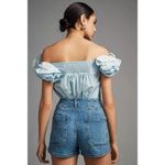 Anthropologie Maeve The Colette Shorts High Rise Blue Denim Jean Shorts 28 Photo 6