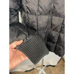 Tommy Jeans Womens Puffer Jacket US Ski Team Large Black Quilted Bomber Coat Photo 3