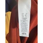 ASOS NEW!  DESIGN cami maxi slip dress satin‎ with lace up back in rust Photo 5