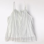 Cute‎ Options Embroidered Floral Top Womens Size Large Boho Cottage White Photo 5