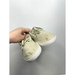 Sanuk  Shoes Womens Size 6 Tan Vee K Shawn Sneakers Lace Up Canvas Booties Photo 4