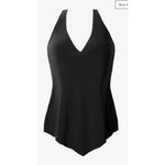 Miraclesuit Magicsuit Plus Size Taylor Racerback Tankini Top in Black, 16 Black Photo 3