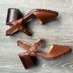 Madewell NEW Claudie Lugsole MaryJane Heels Leather Dried Maple Photo 1