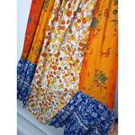 Free People  Golden Dreams Maxi Dress Boho Floral Patchwork Strapless Tiered M Photo 8