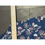 Blue Rain  Women's Size S‎ Blue Floral Bohemian Chiffon  Dress F-71 Photo 3