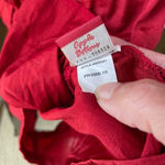 Apple Bottoms Vintage Y2K Red Satin Romper Removable Straps M Photo 15