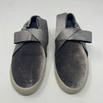 Mercedes Castillo Jamilla Velvet Bow Sneakers Gray Size 7.5 Photo 2