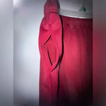 Blair  women’s Plus Size Cropped Pleated Burnt Red Pull-On Pants Size 18WP career Photo 3