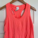 Athleta  Momentum Tank Top Workout Yoga Pink / Orangeish Size Large Like New Photo 3