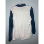 Helly Hansen  H/H Quarter Zip Polartec Pullover Fleece Women's Size XL Blue White Photo 2