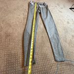 Gym Shark Leggings Womens Olive Green Low Rise SZ M Workout Gym Performance Photo 4