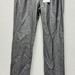 MAC‎ Jeans Germany Gray Slim Vegan Leather Pants Moto pants size EU 38 US30 Photo 0